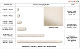 ROSEROSA Peel and Stick Natural Faux Wood Contactpaper Self-Adhesive Wallpaper Door Wrap Countertop Moulding Trim PG648