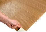 ROSEROSA Peel and Stick Faux Natural Wood Contactpaper Self-Adhesive Wallpaper Door Wrap Countertop Moulding Trim PG697