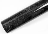 ROSEROSA Peel and Stick Glossy Faux Marble Contact Paper Self-Adhesive Wallpaper Door Wrap Countertop Moulding Trim PGS413