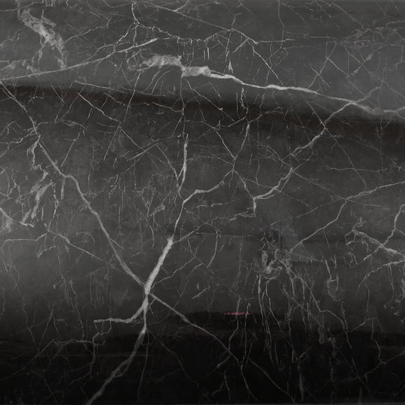 ROSEROSA Peel and Stick Glossy Faux Marble Contact Paper Self-Adhesive Wallpaper Door Wrap Countertop Moulding Trim PGS413