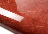 ROSEROSA Peel and Stick Glossy Faux Marble Contact Paper Self-Adhesive Wallpaper Door Wrap Countertop Moulding Trim PGS4709-1