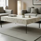 ROSEROSA Peel and Stick Matt Faux Marble Contact Paper Self-Adhesive Wallpaper Door Wrap Counter Top Border Mirror Molding Trim PMS4138