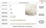 ROSEROSA Peel and Stick Matt Faux Marble Contact Paper Self-Adhesive Wallpaper Door Wrap Countertop Moulding Trim PMS4138