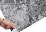 ROSEROSA Peel and Stick Matt Faux Marble Contact Paper Self-Adhesive Wallpaper Door Wrap Countertop Moulding Trim PMS4139