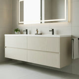 ROSEROSA Peel and Stick Solid Faux Wood Architectural Film Self-adhesive Wallpaper Door Wrap Counter Top Border Mirror Molding Trim PTG103