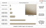 ROSEROSA Peel and Stick Solid Faux Concrete Contactpaper Self-Adhesive Wallpaper Door Wrap Countertop Moulding Trim PTG111