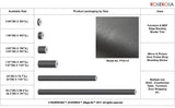 ROSEROSA Peel and Stick Solid Faux Concrete Contactpaper Self-Adhesive Wallpaper Door Wrap Countertop Moulding Trim PTG113