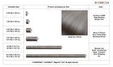 ROSEROSA Peel and Stick Premium Faux Wood Contact Paper Self-Adhesive Wallpaper Door Wrap Countertop Moulding Trim PW102