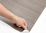ROSEROSA Peel and Stick Premium Faux Wood Self-Adhesive Wallpaper Door Wrap Countertop Moulding Trim PW111