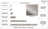 ROSEROSA Peel and Stick Premium Faux Wood Self-Adhesive Wallpaper Door Wrap Countertop Moulding Trim PW111