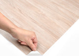 ROSEROSA Peel and Stick Premium Faux Wood Contactpaper Self-Adhesive Wallpaper Door Wrap Countertop Moulding Trim PW112