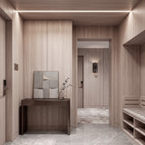 ROSEROSA Peel and Stick Premium Faux Wood Architectural Film Self-adhesive Vinyl Film Wallpaper Door Wrap Counter Top Border Mirror Molding Trim PW112