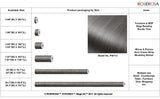 ROSEROSA Peel and Stick Premium Faux Wood Contact Paper Self-Adhesive Wallpaper Door Wrap Countertop Moulding Trim PW114