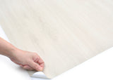 ROSEROSA Peel and Stick Premium Faux Wood Contact Paper Self-Adhesive Wallpaper Door Wrap Countertop Moulding Trim PW115