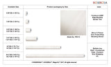 ROSEROSA Peel and Stick Premium Faux Wood Contact Paper Self-Adhesive Wallpaper Door Wrap Countertop Moulding Trim PW115