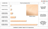 ROSEROSA Peel and Stick Premium Faux Wood Contact Paper Self-Adhesive Wallpaper Door Wrap Countertop Moulding Trim PW122