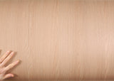 ROSEROSA Peel and Stick Premium Faux Wood Self-Adhesive Wallpaper Door Wrap Countertop Moulding Trim PW131