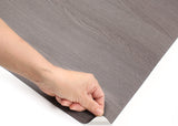 ROSEROSA Peel and Stick Premium Faux Wood Contact Paper Self-Adhesive Wallpaper Door Wrap Countertop Moulding Trim PW132