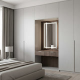 ROSEROSA Peel and Stick Metallic Faux Fabric Architectural Film Self-adhesive Wallpaper Door Wrap Counter Top Border Mirror Molding Trim RM02