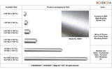ROSEROSA Peel and Stick Brushed Faux Metal Contact Paper Self-Adhesive Wallpaper Door Wrap Countertop Moulding Trim RM09
