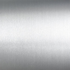 ROSEROSA Peel and Stick Brushed Faux Metal Contact Paper Self-Adhesive Wallpaper Door Wrap Countertop Moulding Trim RM09
