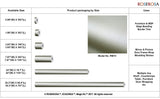 ROSEROSA Peel and Stick Brushed Faux Metal Contact Paper Self-Adhesive Wallpaper Door Wrap Countertop Moulding Trim RM15