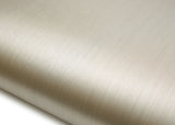 ROSEROSA Peel and Stick Brushed Faux Metal Contact Paper Self-Adhesive Wallpaper Door Wrap Countertop Moulding Trim RM16