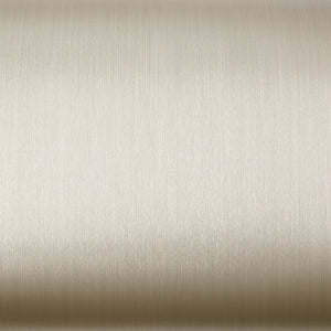 ROSEROSA Peel and Stick Brushed Faux Metal Contact Paper Self-Adhesive Wallpaper Door Wrap Countertop Moulding Trim RM16