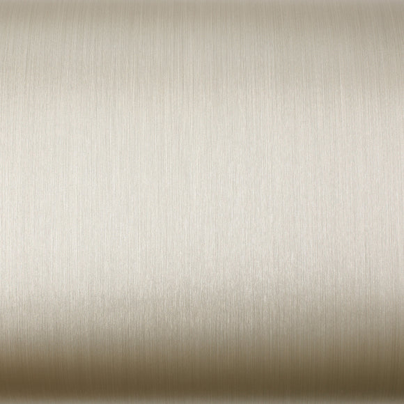 ROSEROSA Peel and Stick Brushed Faux Metal Contact Paper Self-Adhesive Wallpaper Door Wrap Countertop Moulding Trim RM16