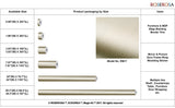ROSEROSA Peel and Stick Brushed Faux Metal Contact Paper Self-Adhesive Wallpaper Door Wrap Countertop Moulding Trim RM17