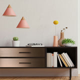 ROSEROSA Peel and Stick Brushed Faux Metal Contact Paper Self-Adhesive Wallpaper Door Wrap Countertop Moulding Trim RM19