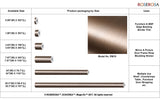 ROSEROSA Peel and Stick Brushed Faux Metal Contact Paper Self-Adhesive Wallpaper Door Wrap Countertop Moulding Trim RM19