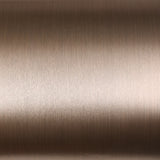 ROSEROSA Peel and Stick Brushed Faux Metal Contact Paper Self-Adhesive Wallpaper Door Wrap Countertop Moulding Trim RM19