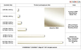 ROSEROSA Peel and Stick Brushed Faux Metal Contact Paper Self-Adhesive Wallpaper Door Wrap Countertop Moulding Trim RM21