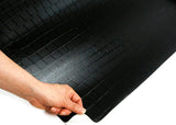 ROSEROSA Peel and Stick Faux Leather Contact Paper Self-Adhesive Wallpaper Door Wrap Countertop Moulding Trim SG4819-2