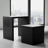 ROSEROSA Peel and Stick Faux Leather Architectural Film Self-adhesive Vinyl Film Wallpaper Door Wrap Counter Top Border Mirror Molding Trim SG4819-2