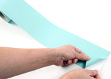 ROSEROSA Peel and Stick Aqua Marine Border Sticker Self-Adhesive Wallpaper - SG59B