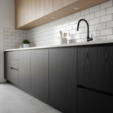 ROSEROSA Peel and Stick Solid Faux Wood Architectural Film Self-adhesive Wallpaper Door Wrap Counter Top Border Mirror Molding Trim SG75