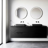 ROSEROSA Peel and Stick Solid Faux Wood Architectural Film Self-adhesive Vinyl Film Wallpaper Door Wrap Counter Top Border Mirror Molding Trim SG75