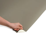 ROSEROSA Peel and Stick PVC Solid Self-adhesive Wallpaper Covering Counter Top Dark Begie SL561