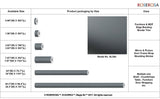 ROSEROSA Peel and Stick Matt Solid Contact Paper Self-Adhesive Wallpaper Door Wrap Countertop Moulding Trim SL564