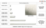 ROSEROSA Peel and Stick Faux Matt Marble Contact Paper Self-Adhesive Wallpaper Door Wrap Countertop Moulding Trim SM750