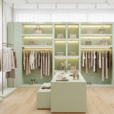 ROSEROSA Peel and Stick Super Matt Solid Self-Adhesive Wallpaper Door Wrap Counter Top Border Mirror Molding Trim SM931