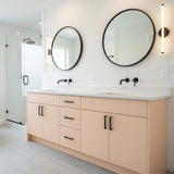 ROSEROSA Peel and Stick Super Matt Solid Architectural Film Self-adhesive Wallpaper Door Wrap Counter Top Border Mirror Molding Trim SM938