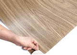 ROSEROSA Peel and Stick Special Faux Wood Contact Paper Self-Adhesive Wallpaper Door Wrap Countertop Moulding Trim SPG528