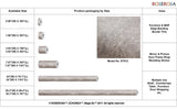 ROSEROSA Peel and Stick Matt Faux Stone Contact Paper Self-Adhesive Wallpaper Door Wrap Countertop Moulding Trim ST672