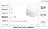 ROSEROSA Peel and Stick Matt Faux Marble Contact Paper Self-Adhesive Wallpaper Door Wrap Countertop Moulding Trim ST678