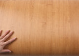 ROSEROSA Peel and Stick Premium Faux Wood Contact Paper Self-Adhesive Wallpaper Door Wrap Countertop Moulding Trim WD008