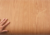 ROSEROSA Peel and Stick Premium Faux Wood Contact Paper Self-Adhesive Wallpaper Door Wrap Countertop Moulding Trim WD225