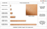 ROSEROSA Peel and Stick Premium Faux Wood Contact Paper Self-Adhesive Wallpaper Door Wrap Countertop Moulding Trim WD225